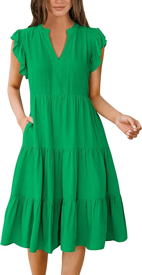 What to Wear to a Baby or Bridal Shower in Spring Over 50 tania stephens 50 is not old fashion blogger green