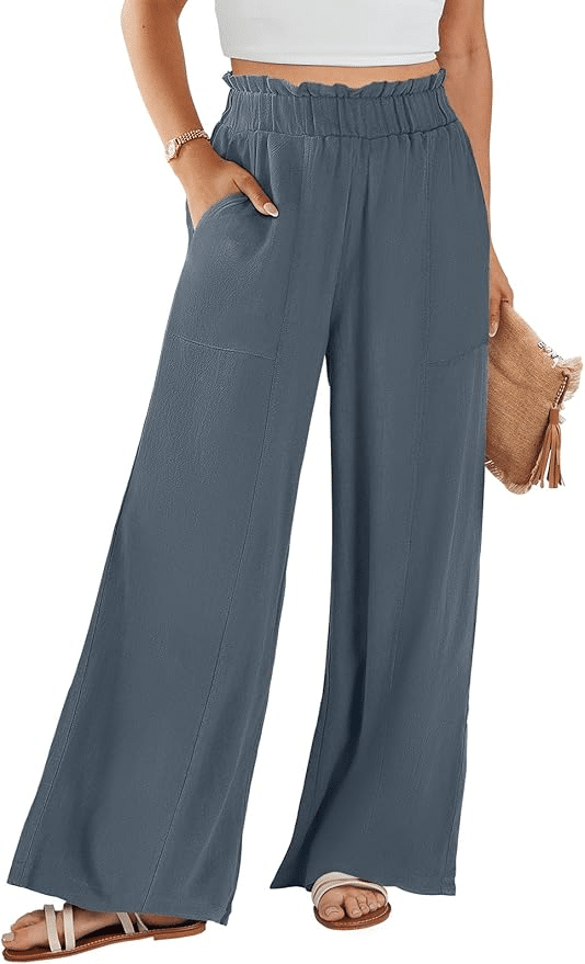 What to Wear to a Baby or Bridal Shower in Spring Over 50 tania stephens 50 is not old fashion blogger palazzo