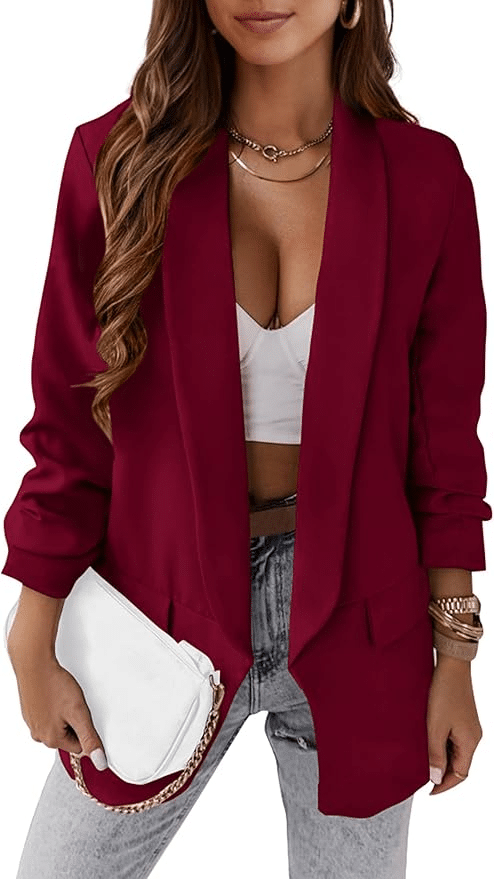 Amazon’s Must-Have Blazers and How to Style Them for Spring tania stephens 50 is not old fashion blogger  wine