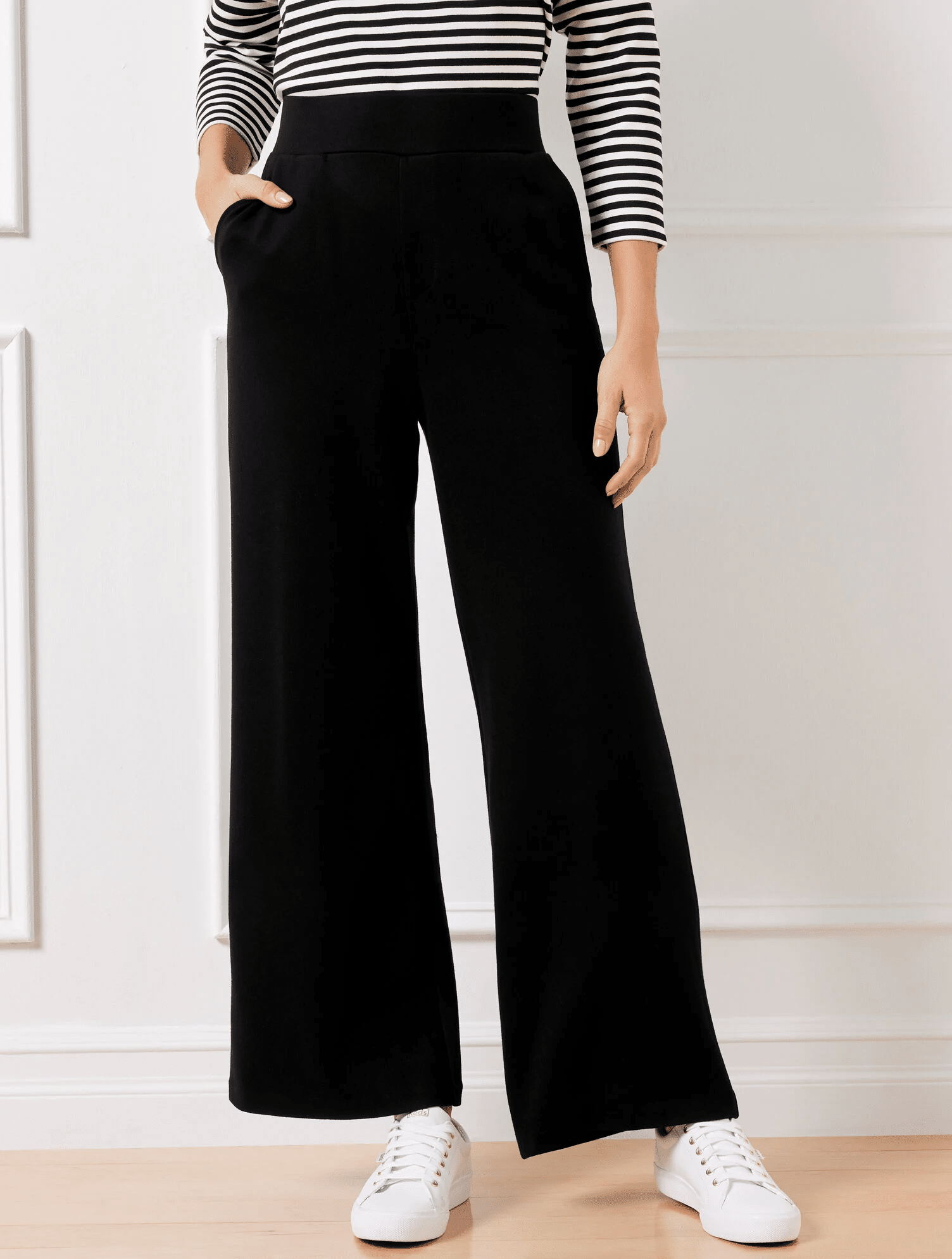 Best Wide Leg Pants for Women Over 50 50 is not old fashion blogger tania stephens ultraknit