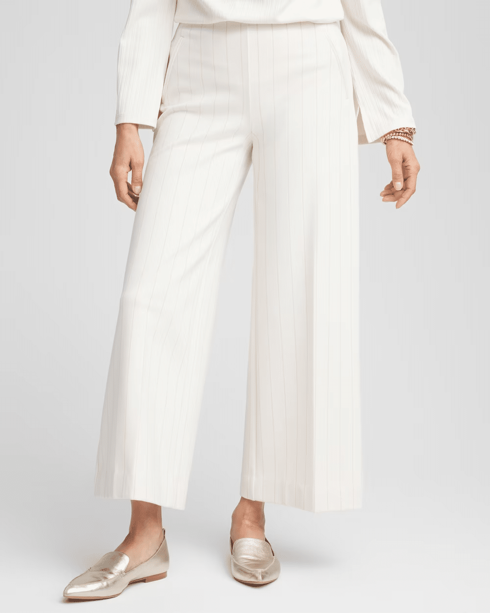 Best Wide Leg Pants for Women Over 50 50 is not old fashion blogger tania stephens striped