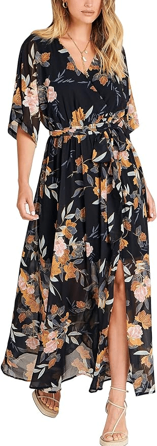Bohemian Dresses for Women 50 is not old fashion blogger tania stephens maxi