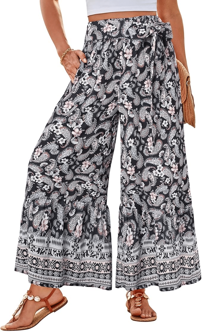 Palazzo Pants for Women 50 is not old tania stephens fashion blogger boho