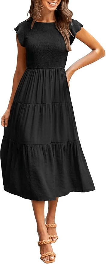 Best Black Dresses for Women tania stephens 50 is not old fashion blogger amazon