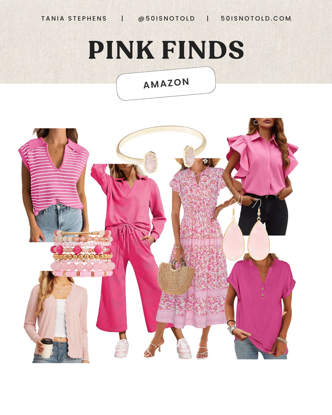 PINK OUTFIT FINDS FOR SPRING AND SUMMER 2025