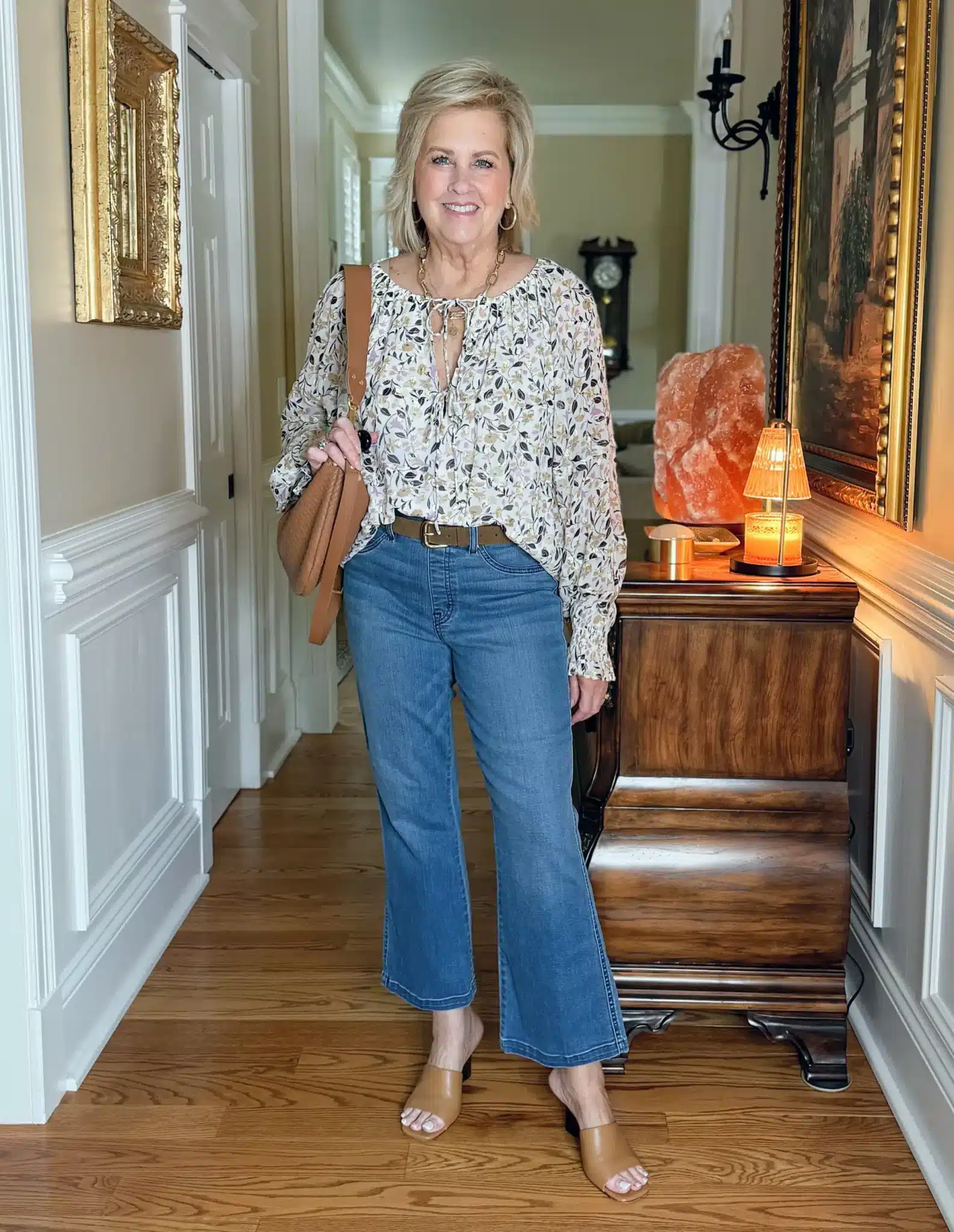HOW TO WEAR AND STYLE CROPPED PANTS JEANS, WOMEN OVER 50 FASHION TIPS