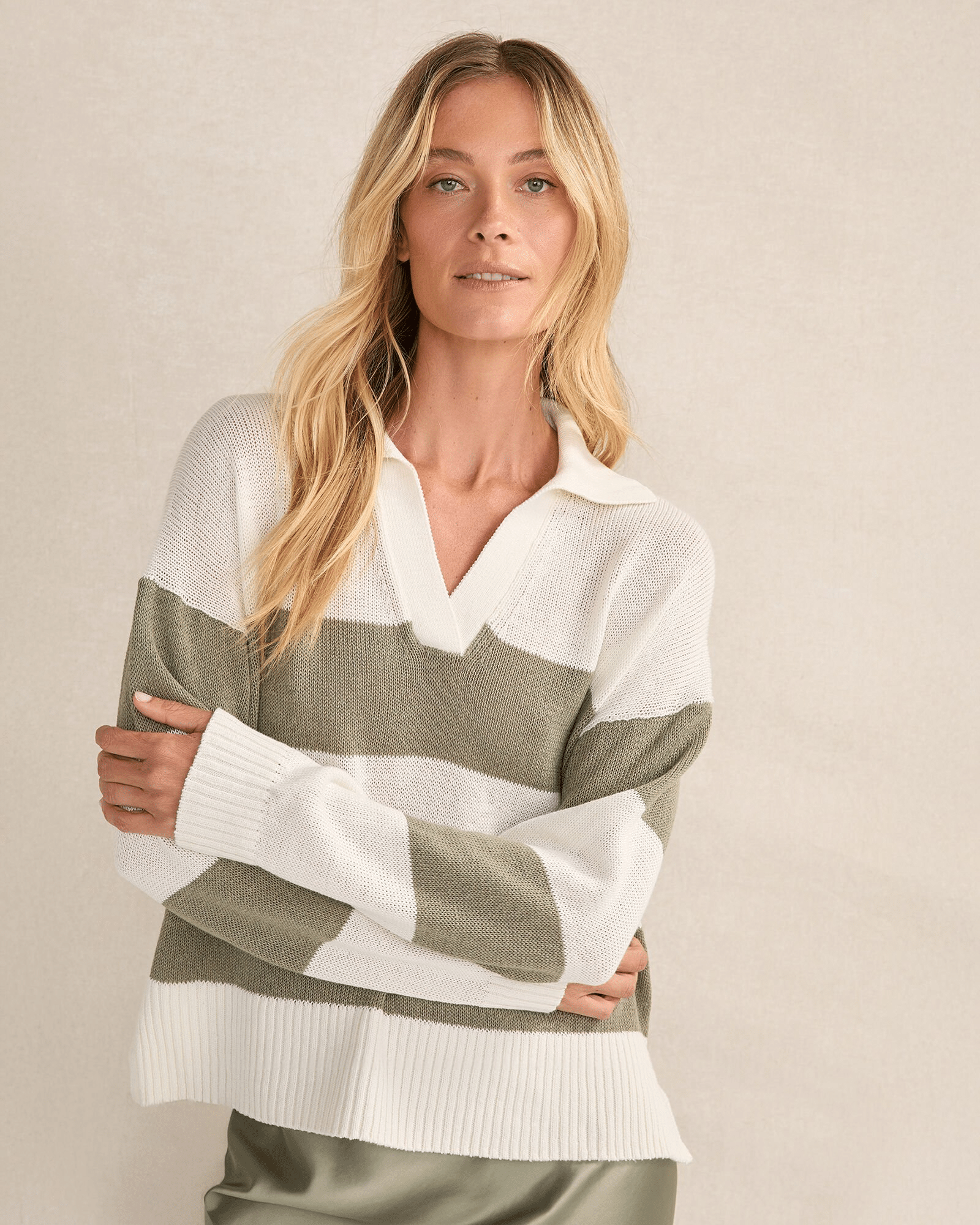 Coastal Grandmother Summer Style Guide talbots blend sweater 50 is not old tania stephens