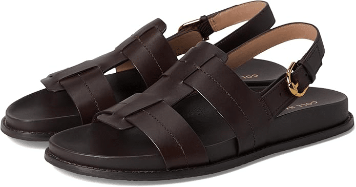 Coastal Grandmother Summer Style Guide cole haan fisherman footbed fashion blogger 50 is not old