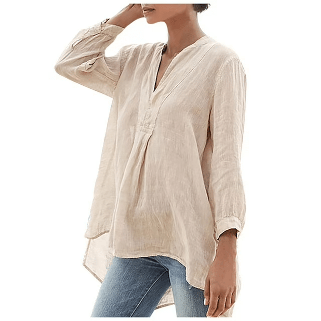 Flowy Summer Tops That Don’t Cling  walmart henley 50 is not old tania stephens