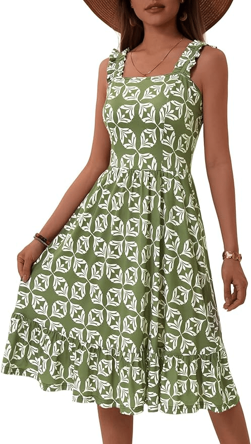 WHAT DRESSES TO WEAR TO THE BEACH, SUNDRESS WOMEN OVER 50