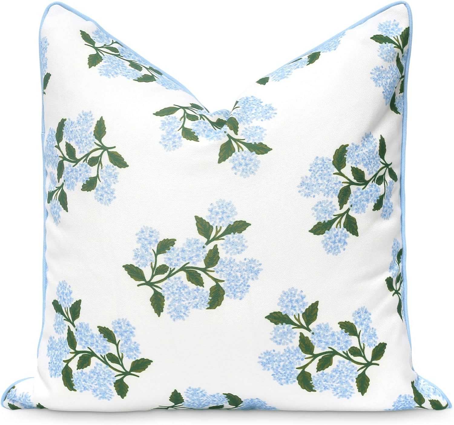 Indoor Outdoor Throw Pillow Cover Only, 20"x20" Patio Decor for Summer