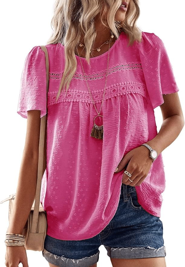 Flowy Summer Tops That Don’t Cling amazon, loose top tania stephens