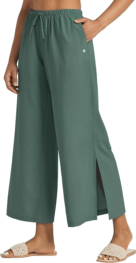 Wide Leg Pants UPF 50+ Swim Beach Pants Quick Dry Sun Protective