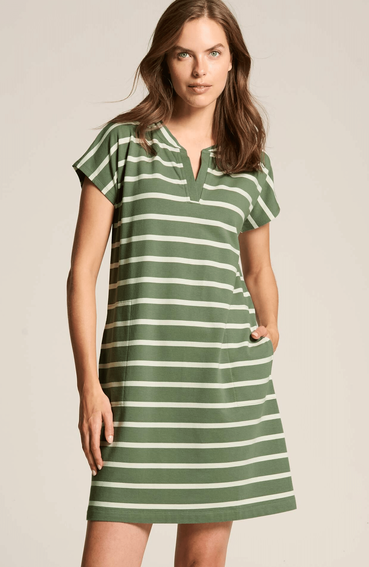 The Best T-Shirt Dresses For Women Over 50 jjill terry tshirt tania stephens