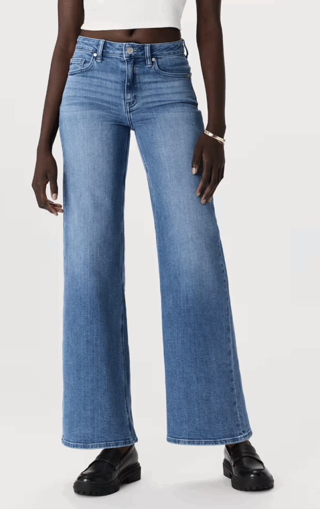 Are Quince Jeans Worth It? My Honest Review for Women Over 50 tania stephens 50 Is not old fashion blogger wide leg