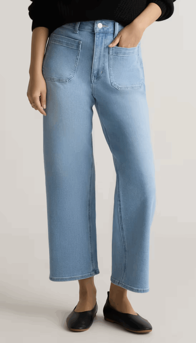 Are Quince Jeans Worth It? My Honest Review for Women Over 50 tania stephens 50 Is not old fashion blogger cropped