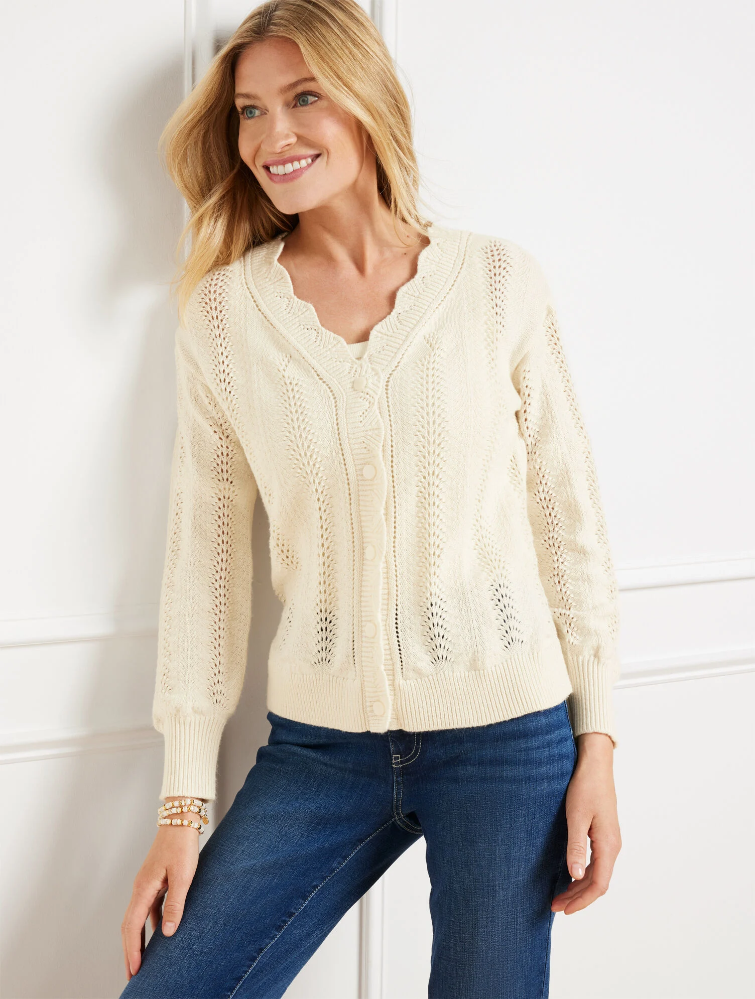 What I’m Loving From Talbots Right Now for Early Fall 2025 tania stephens 50 is not old fashion blogger cardigan