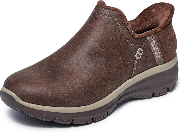 Arch Support Boots You’ll Love Wearing Everywhere tania stephens 50 is not old fashion blogger  sketchers slip ins