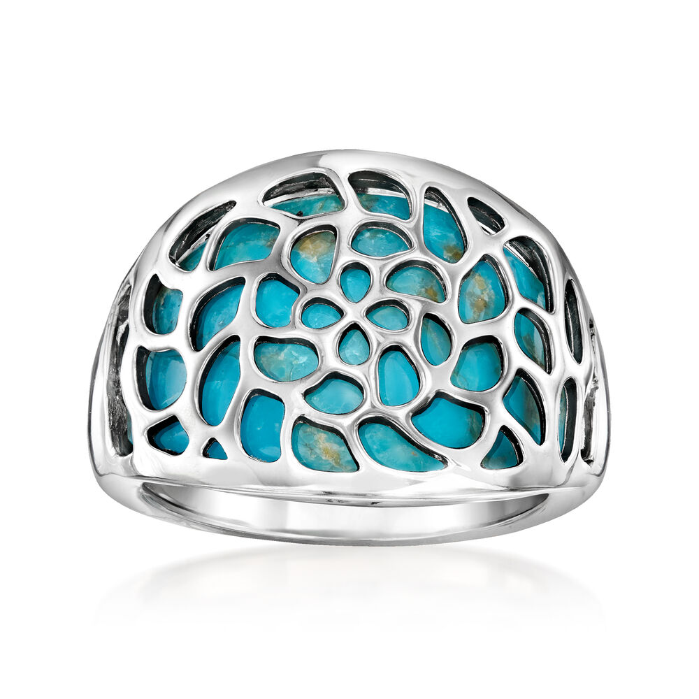 Chic and Timeless: Turquoise Jewelry Picks for Women Over 50 Tania Stephens 50 is not old fashion blogger ring