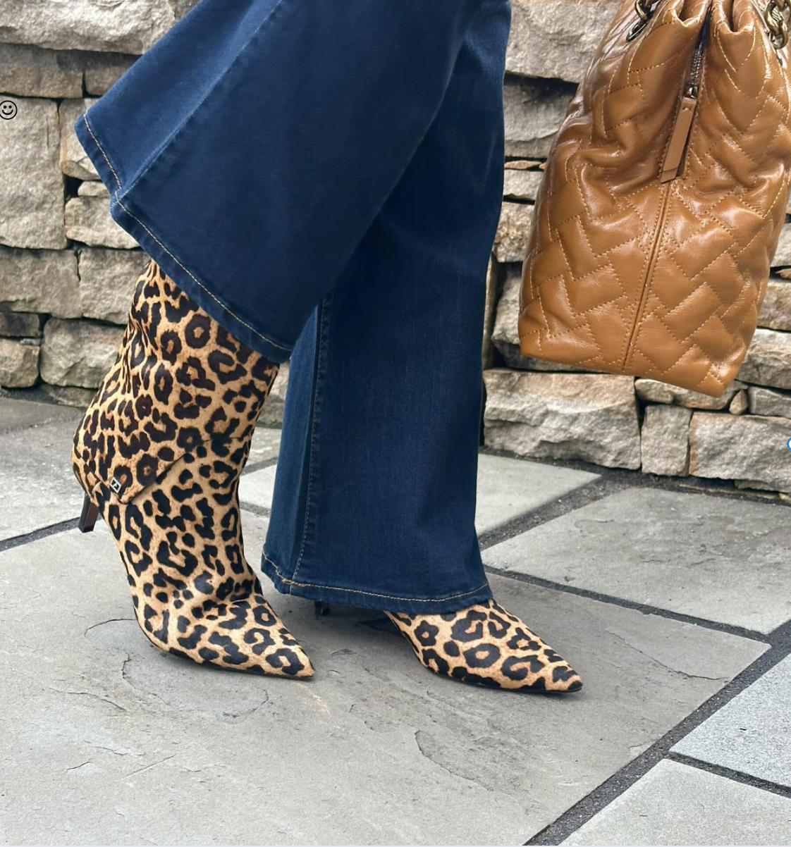 Leopard Print Bootie