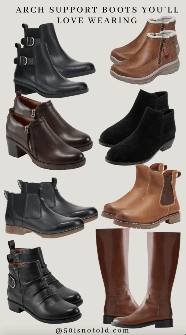 arch support booties