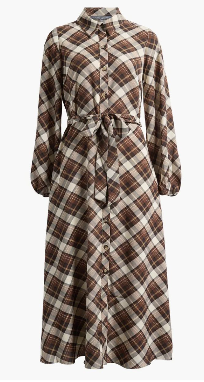Plaid dresses for this season