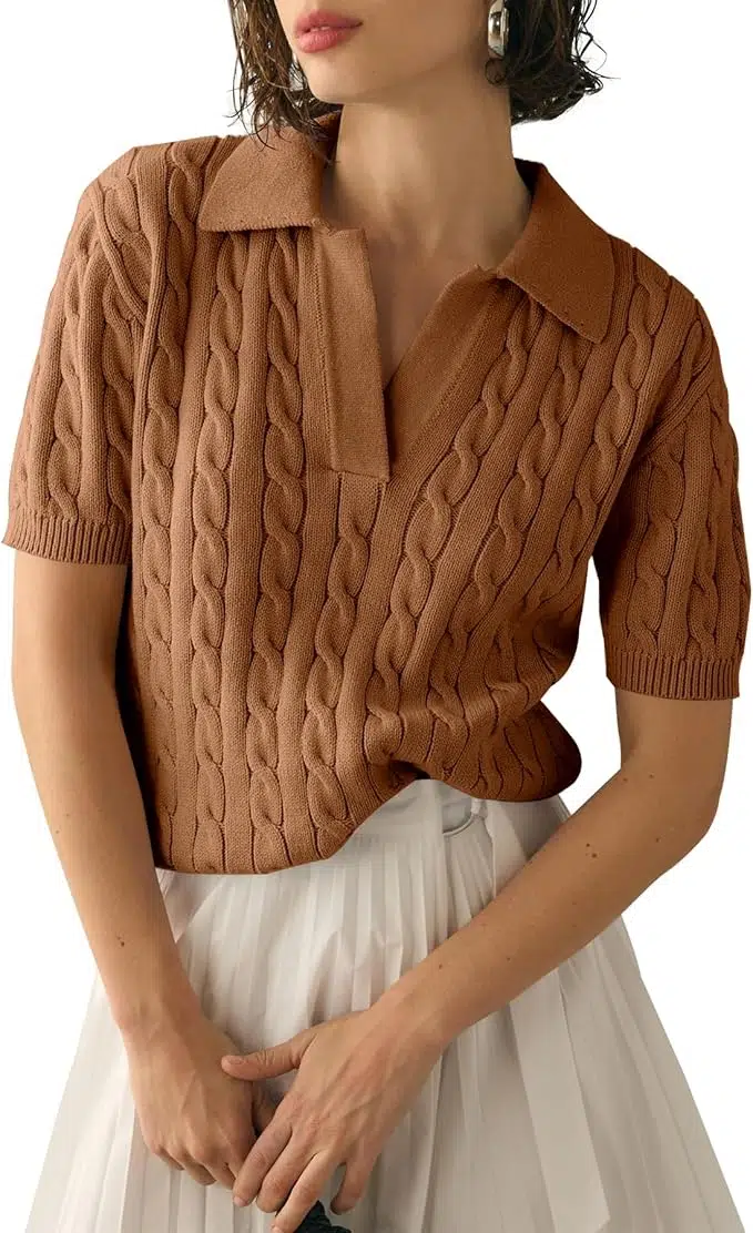 Classic Timeless Cable Knit Sweaters from Amazon