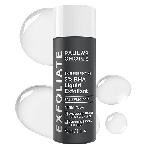 Paula’s Choice Review: Best Products for Women Over 50 50 is not old fashion blogger tania stephens  2% BHA Liquid Exfoliant