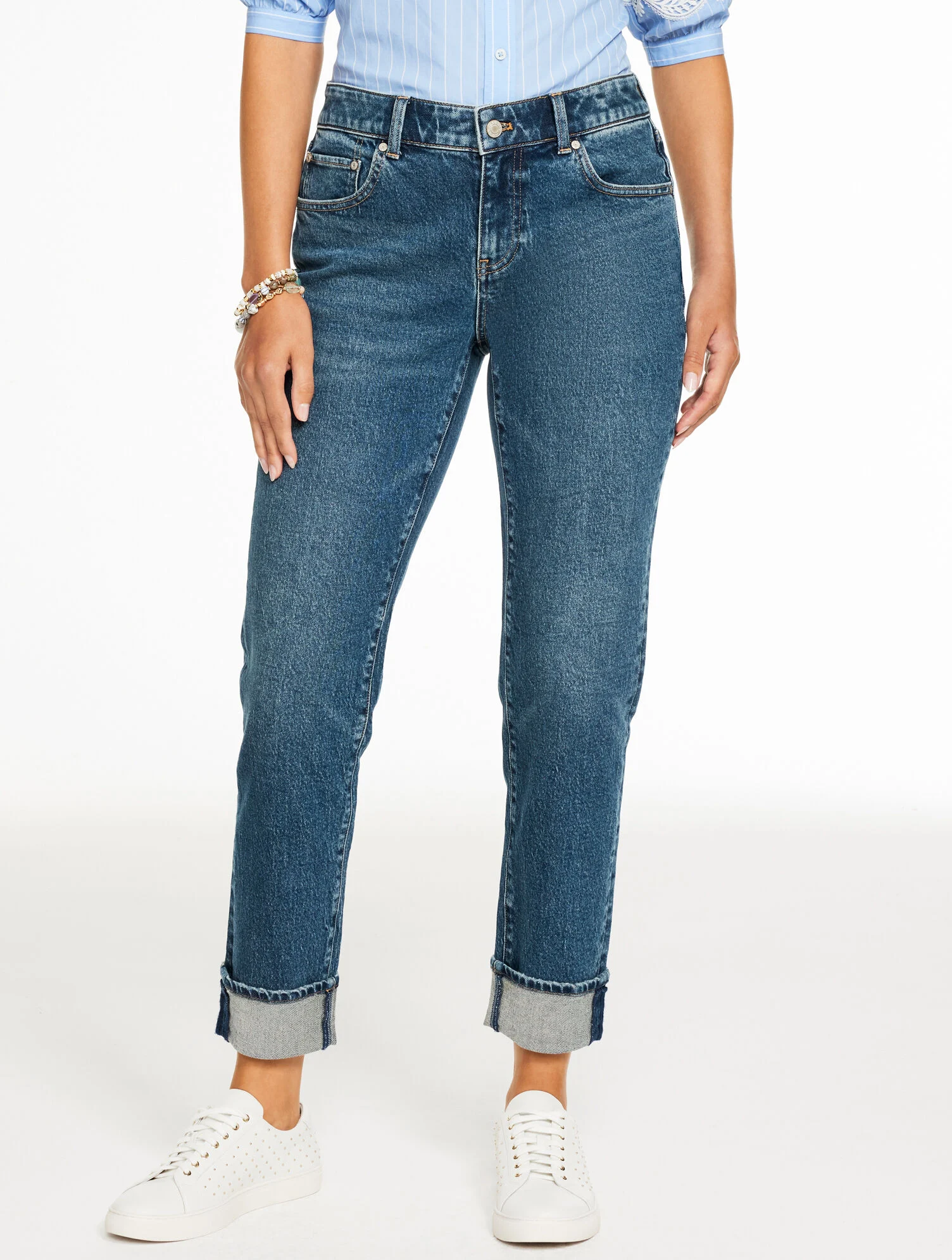 The Best Talbots Jeans for Women Over 50 (Tried and Tested) tania stephens 50 is not old fashion blogger cooper wash