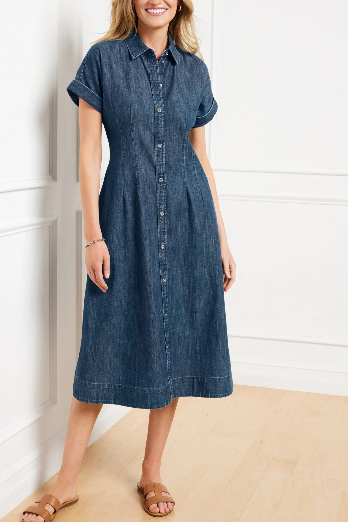 Denim Shirtdress