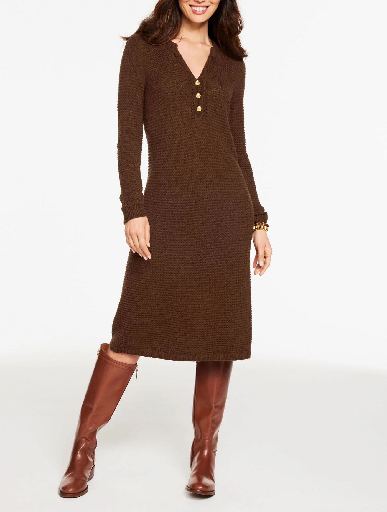 Talbots A-Line Sweater Dress, Are sweater dresses popular for fall 2025 for women over 50