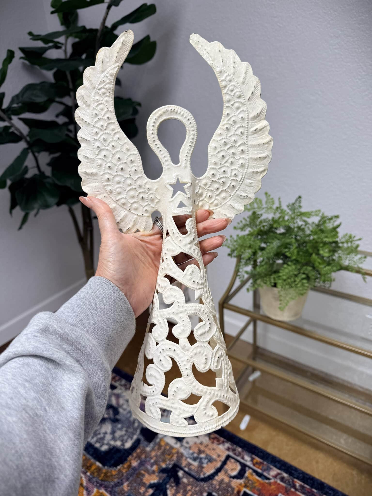 Metal Oil Drum Angel