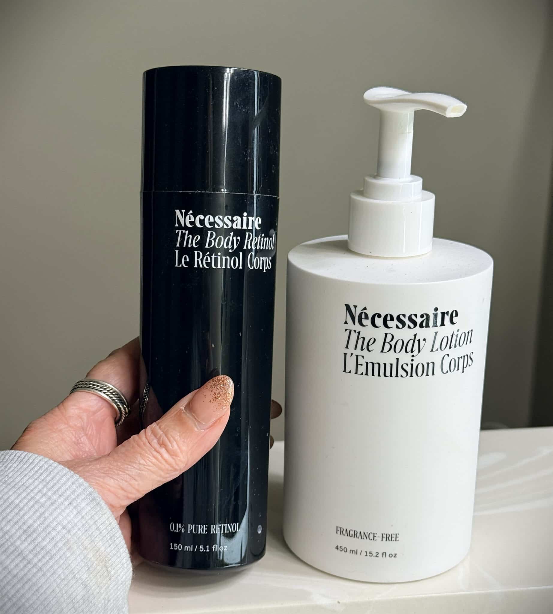 Nécessaire The Body Retinol and The Body Lotion