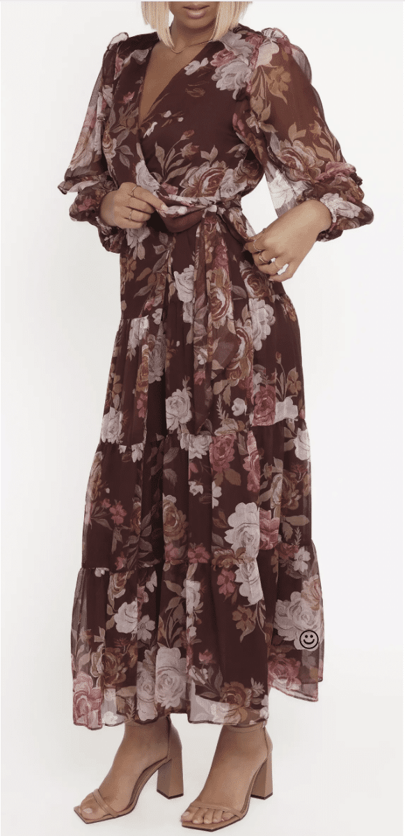 The Best Wrap Dresses for Fall & Winter 50 is not old fashion blogger tania stephens floral