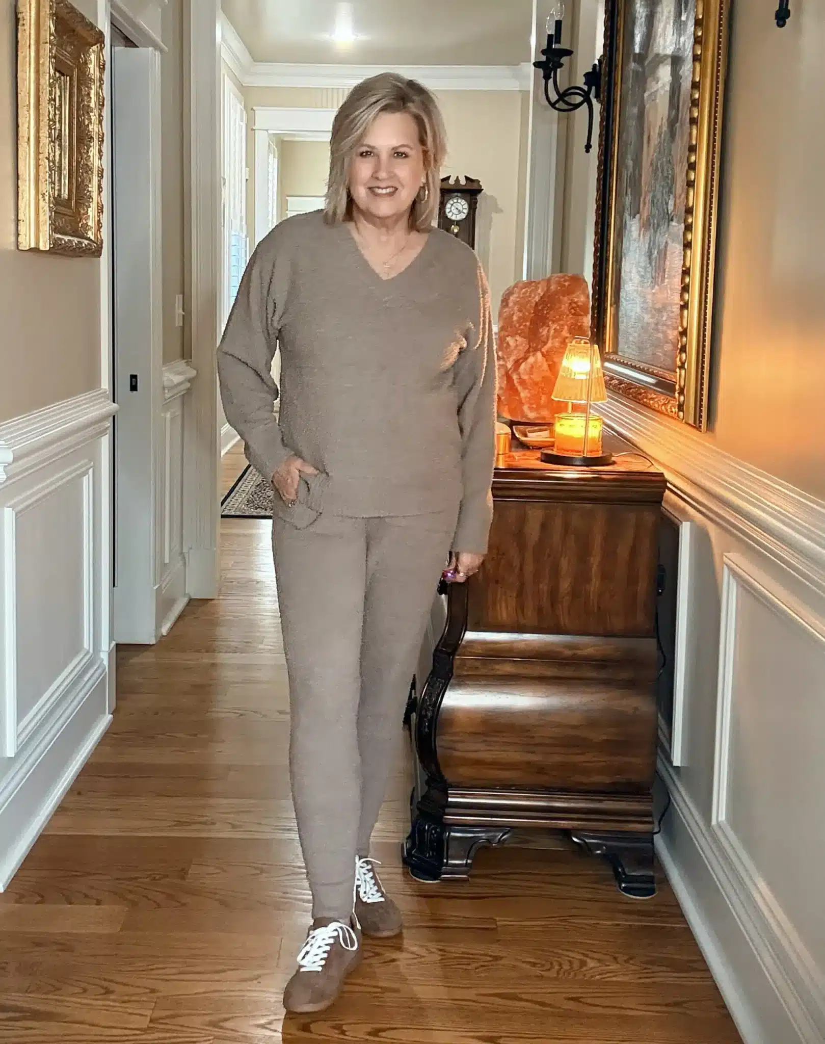 COZY COMFY MATCHING SET FOR THANKSGIVING DAY TRAVEL