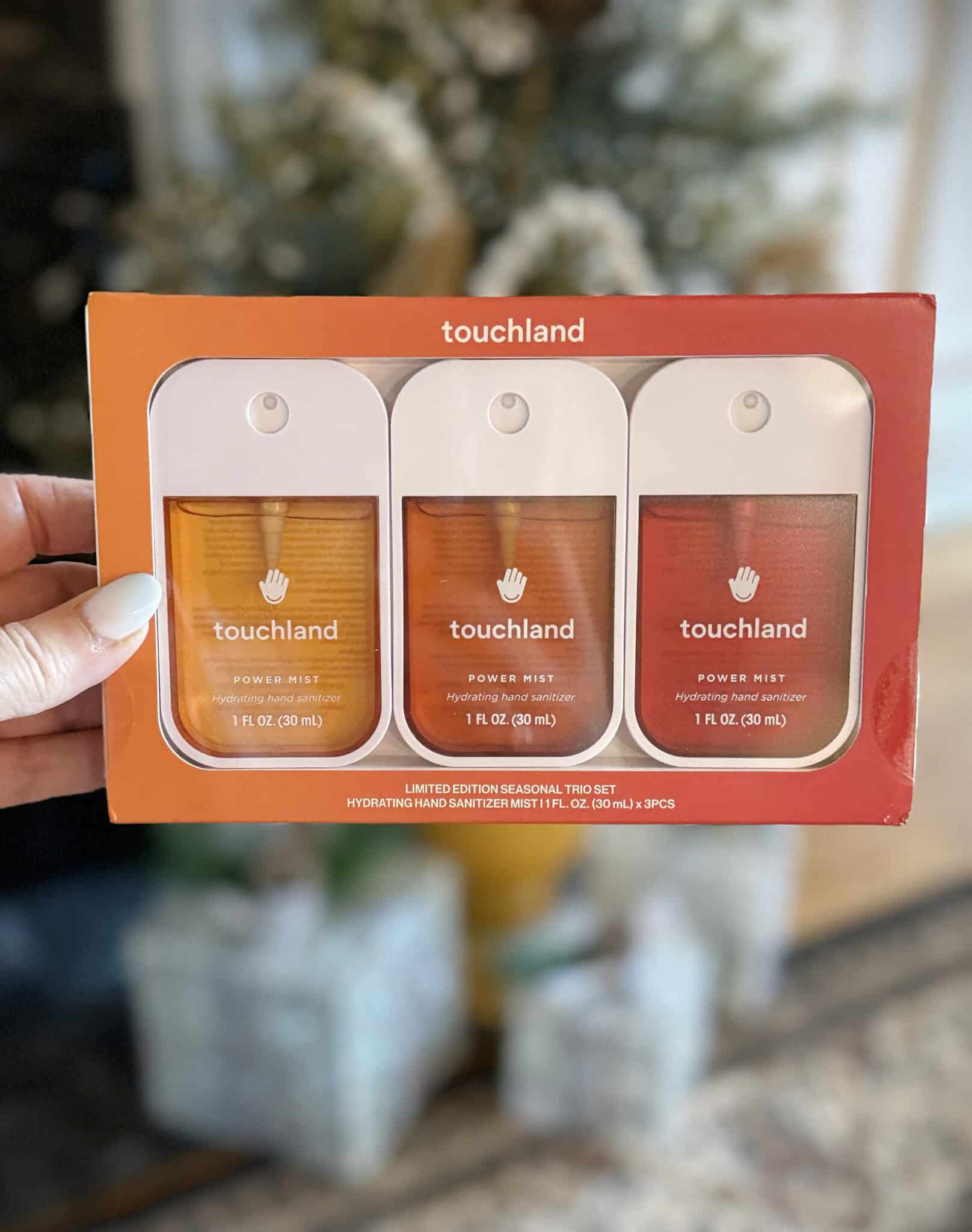 Touchland Limited Edition Hand Sanitizer Seasonal Trio Set