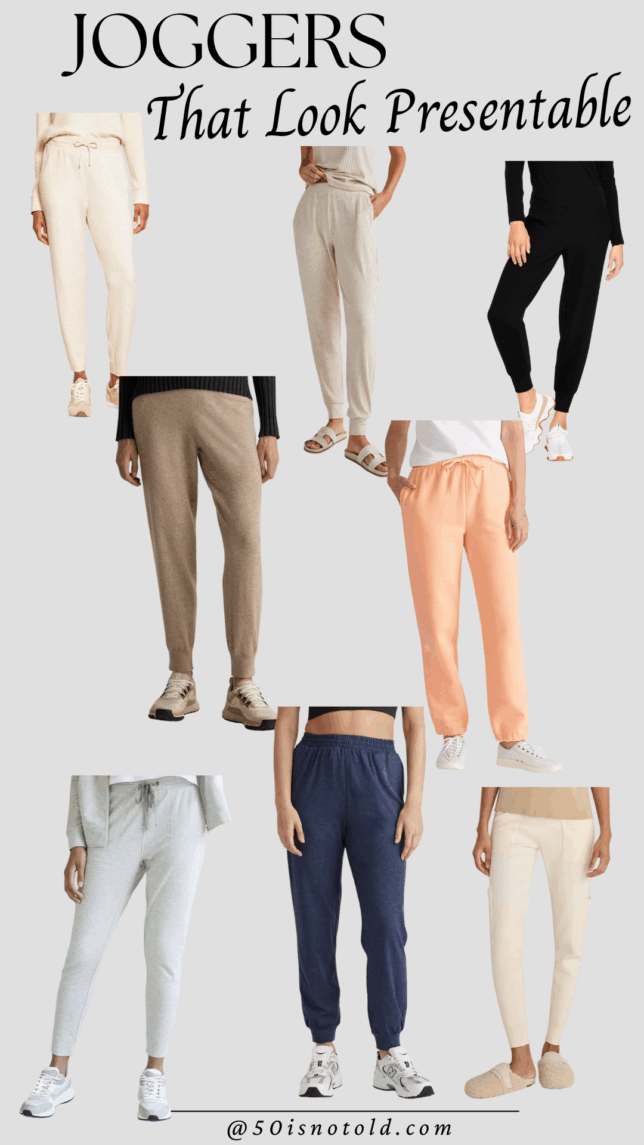 Joggers that look presentable graphic