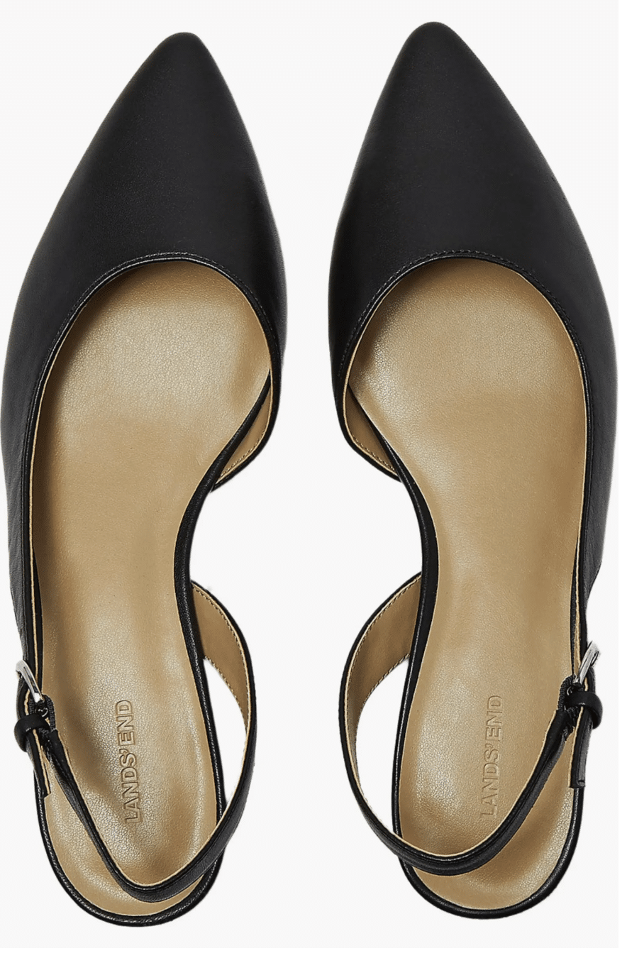 Shoes That Make You Look Taller Without Heels 50 is not old fashion blogger tania stephens leather slingback