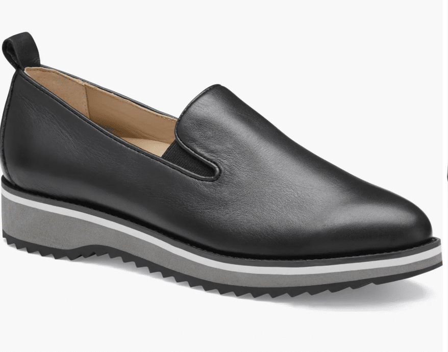 Shoes That Make You Look Taller Without Heels 50 is not old fashion blogger tania stephens platform loafer