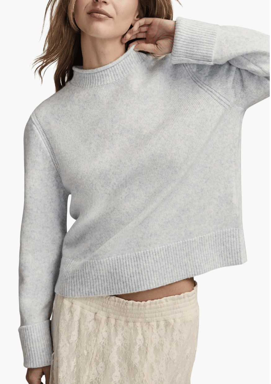 Not Sure What a Rollneck Sweater Is? You’re Going to Want One tania stephens 50 is not old fashion blogger nordstrom