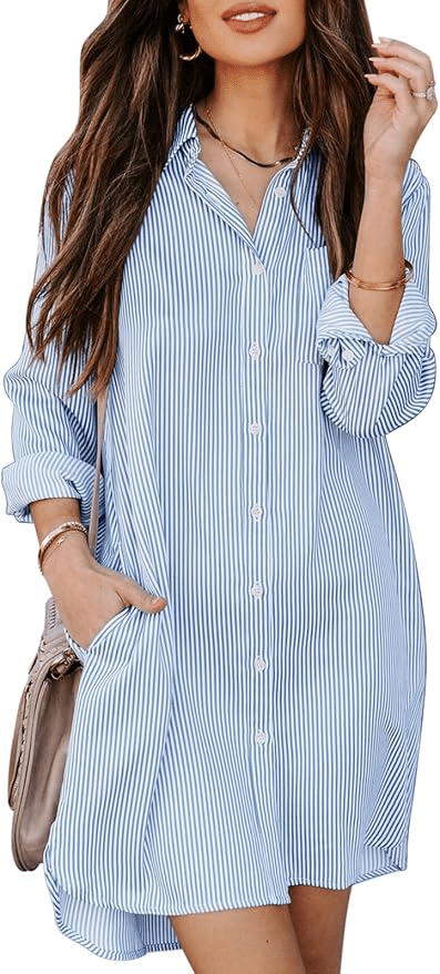 Button Down Shirt Dress