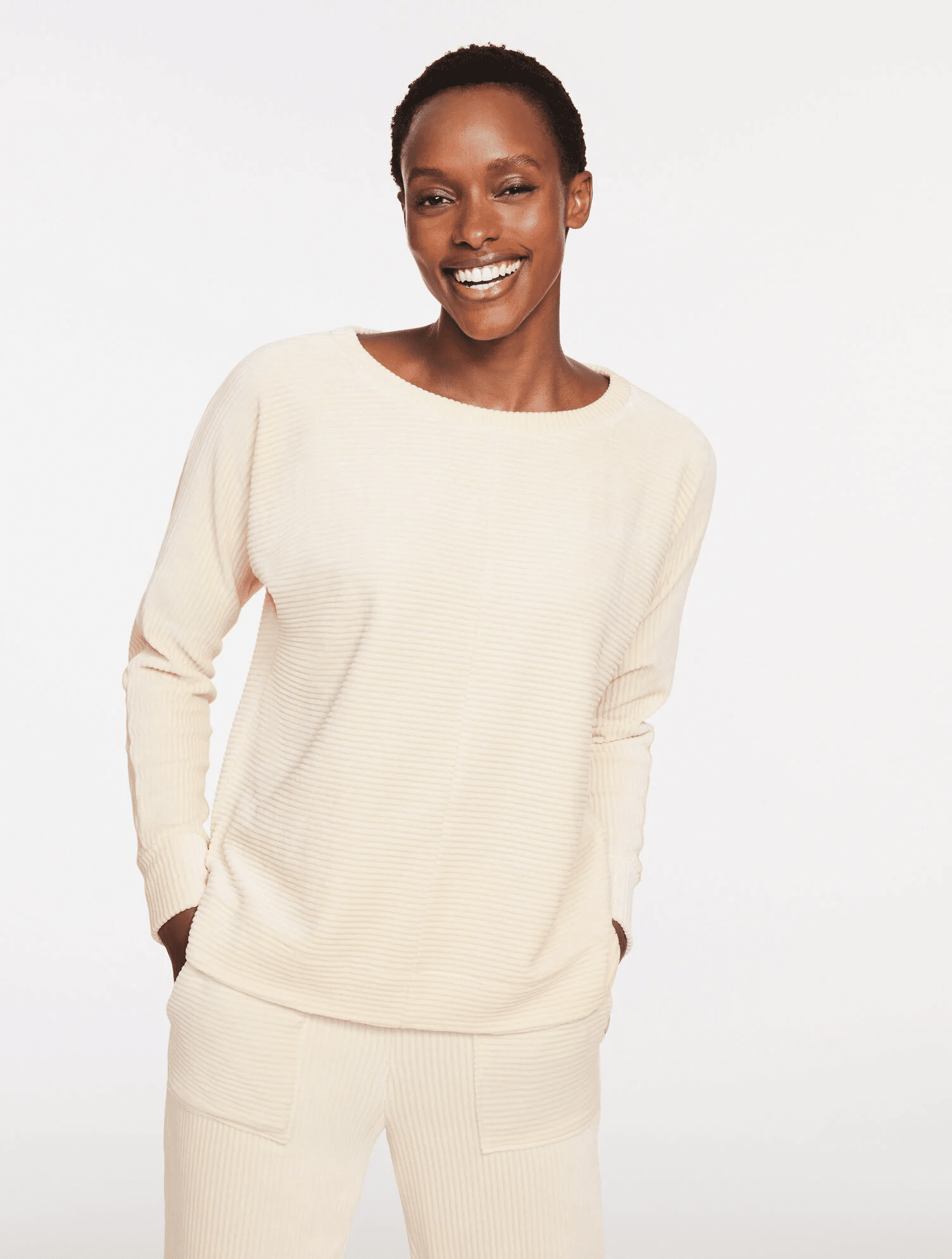 Why Matching Sets Are Still Trending (And Easy to Wear) 50 is not old fashion blogger tania stephens velour