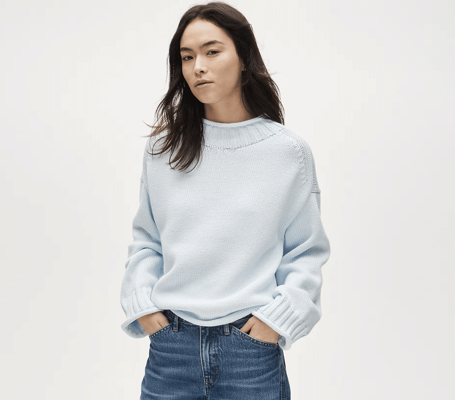 Not Sure What a Rollneck Sweater Is? You’re Going to Want One tania stephens 50 is not old fashion blogger jcrew