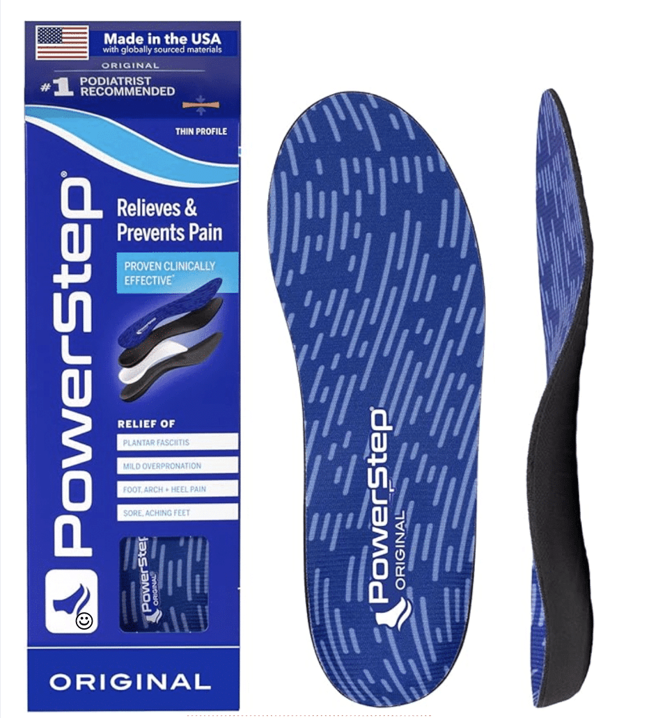 What Everyone’s Using to Make Their Shoes More Comfortable tania stephens 50 is not old fashion blogger power step