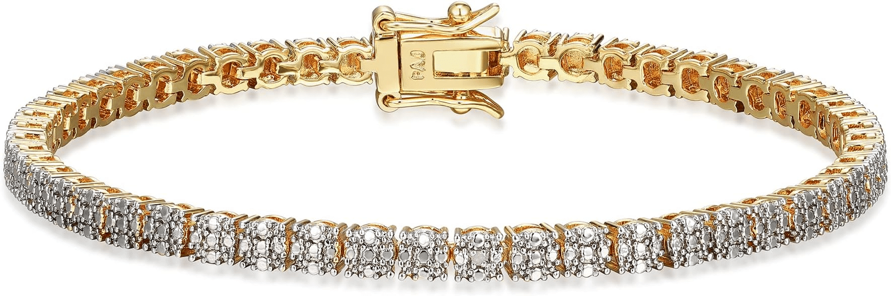 Diamond accent tennis bracelet for everyday wear
