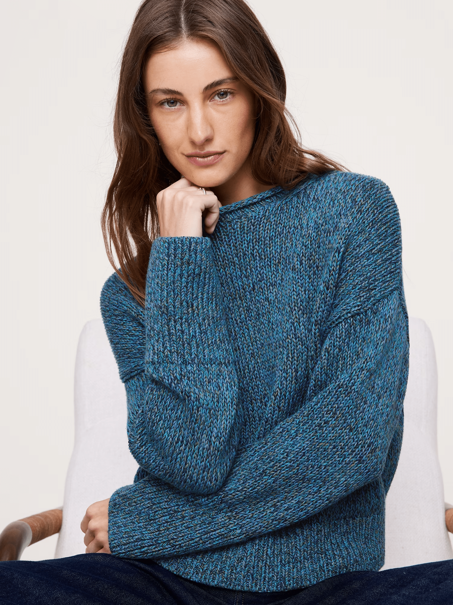 Not Sure What a Rollneck Sweater Is? You’re Going to Want One tania stephens 50 is not old fashion blogger banana republic