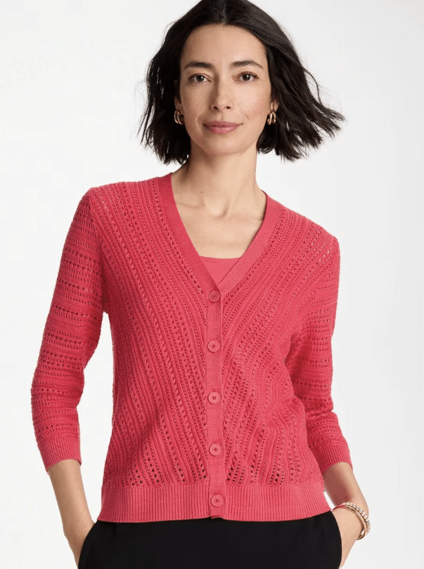 SUNSET PINK CARDIGAN