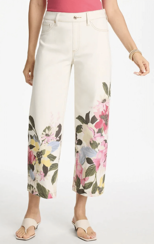 Floral Crop Pants Chico's Spring Fashion
