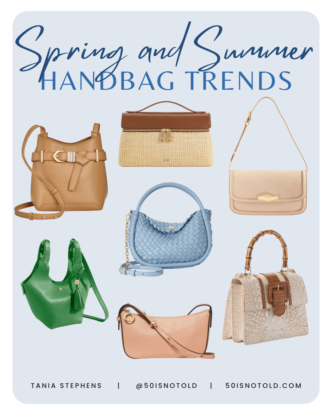 SPRING SUMMER 2026 HANDBAG TRENDS