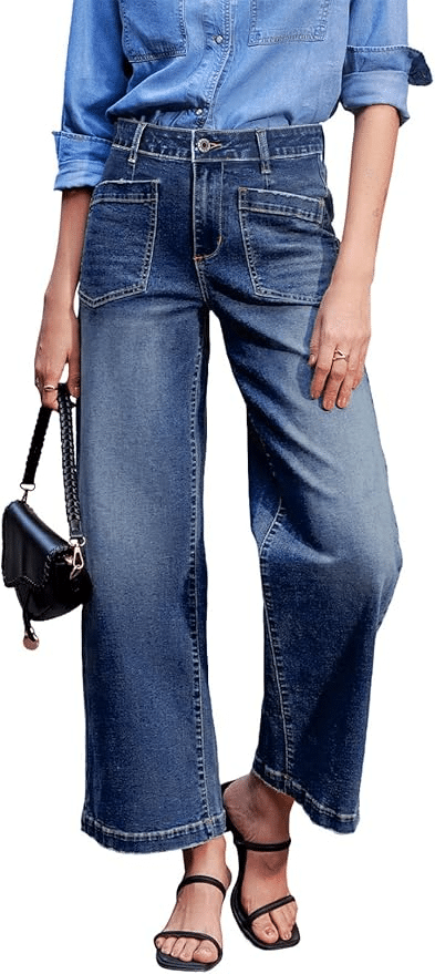 Sidefeel Wide Leg Jeans